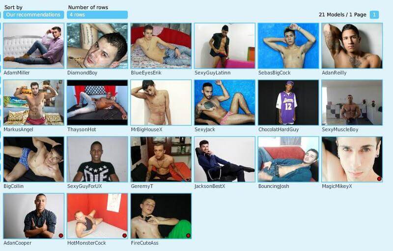Check out the sexy gays on xlovegay.com