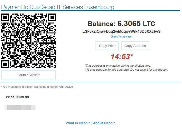 Complete your Bitcoin purchase on Livejasmin