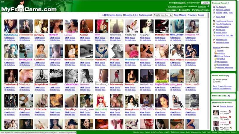 Live MyFreeCams Site